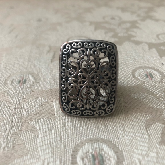 Silver Statement Ring - Picture 2 of 5